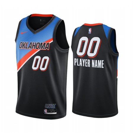 Oklahoma City Thunder Custom 2020-21 City Edition Miesten Pelipaidat Swingman